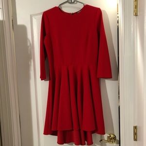 New Express High-low Red dress